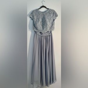 JJ House Blue Lace Dress